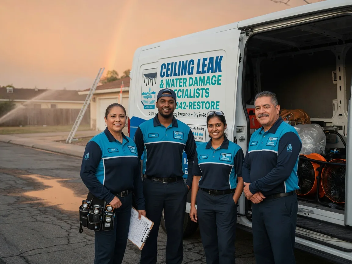 Ceiling Leak Cleanup company in North Berwick, ME