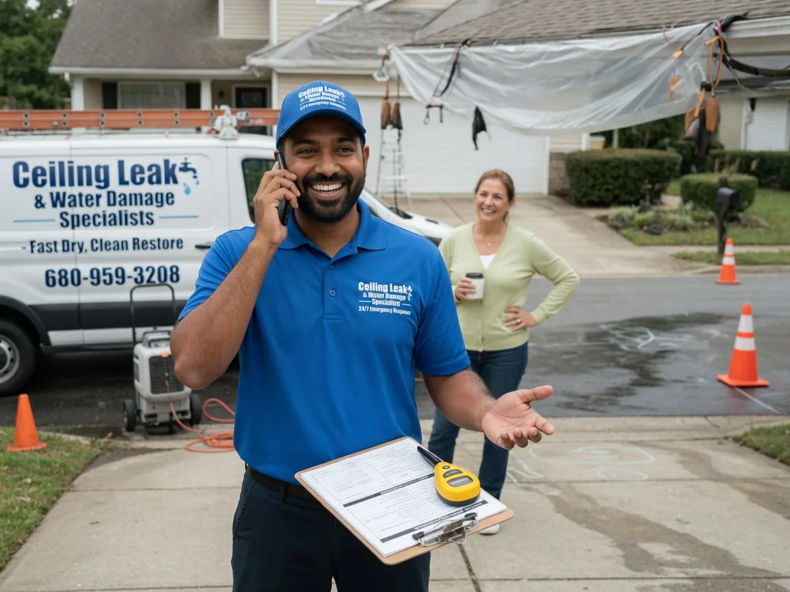 Ceiling Leak Cleanup North Berwick, ME FAQs